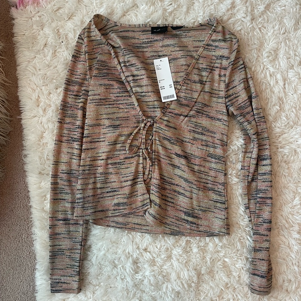 NWT Urban Outfitters size M sparkle Shirt